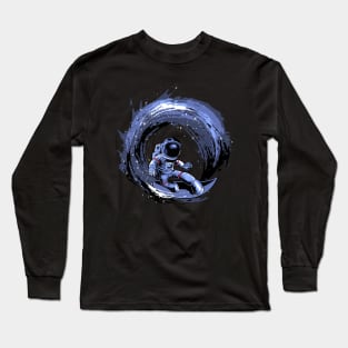 Surfing in space Long Sleeve T-Shirt